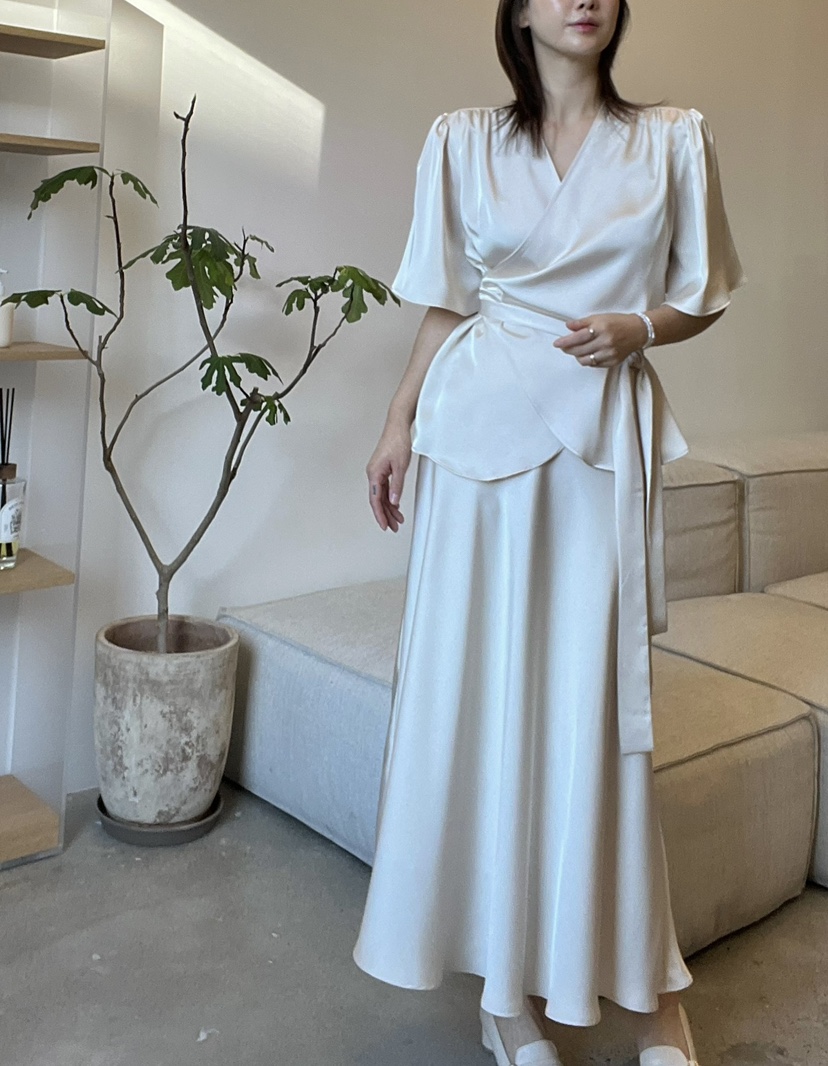 VERNI韓國直郵女裝新品時尚熱賣推薦職業人氣休閑真品25春夏長裙VERNI長裙