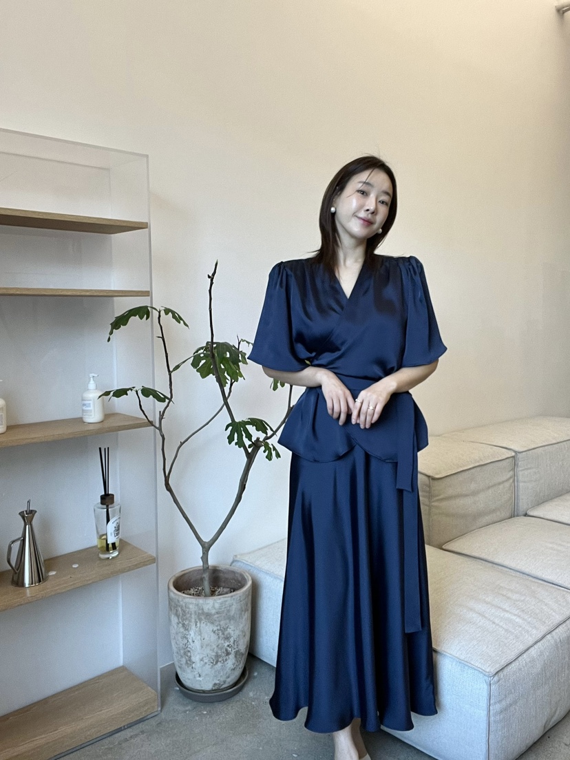 VERNI韓國直郵女裝新品時尚熱賣推薦職業人氣休閑真品25春夏長裙VERNI長裙