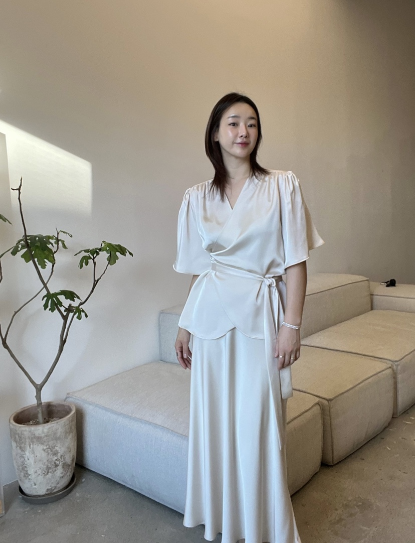 VERNI韓國直郵女裝新品時尚熱賣推薦職業人氣休閑真品25春夏長裙VERNI長裙