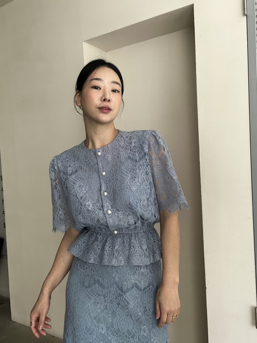 VERNI東大門實拍女士新品推薦真品休閑職業25春夏襯衫蕾絲衫VERNI襯衫/蕾絲衫