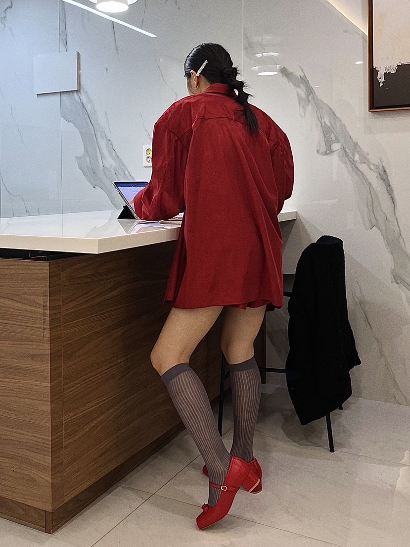 BEAMING SEOUL韓國代購女士新款推薦人氣時尚休閑襯衫蕾絲衫BEAMING SEOUL襯衫/蕾絲衫