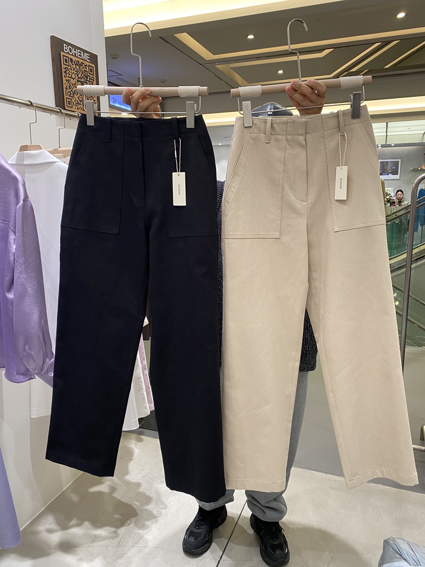BOHEME東大門直郵女士新品時尚25春夏職業真品熱賣人氣休閑褲BOHEME休閑褲