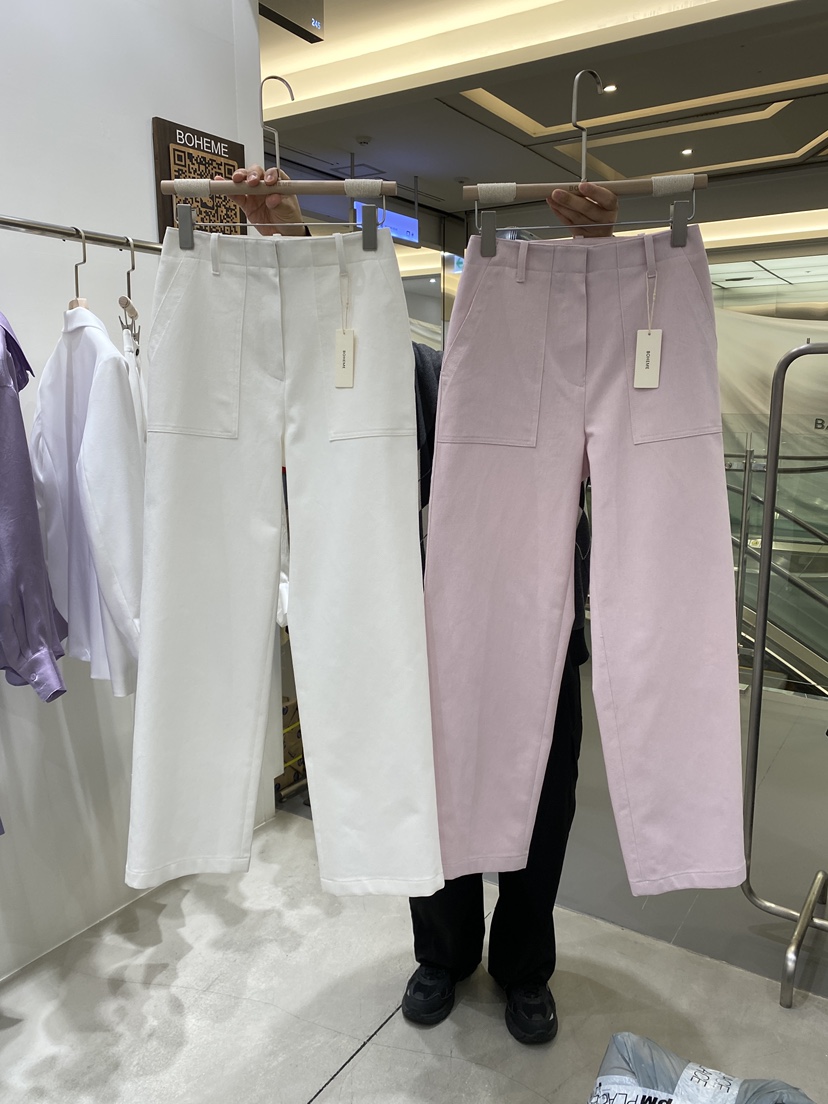 BOHEME東大門直郵女士新品時尚25春夏職業真品熱賣人氣休閑褲BOHEME休閑褲