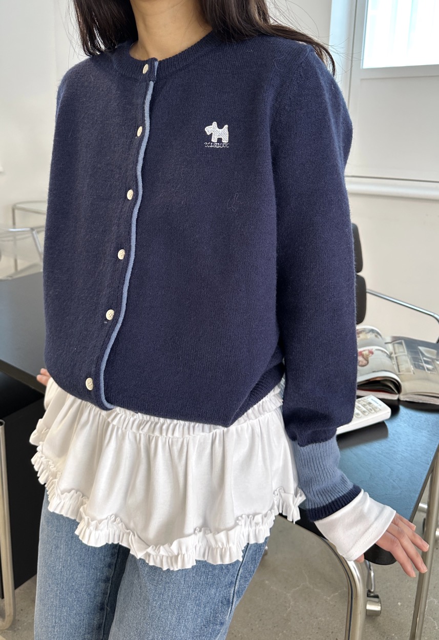 CLASSY-O東大門實拍女裝新品熱賣職業人氣真品長袖T恤荷葉邊CLASSY-O長袖T恤