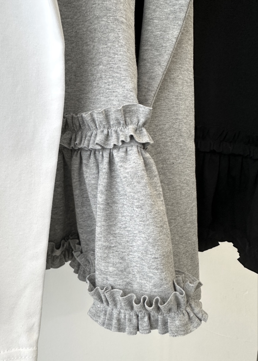 CLASSY-O東大門實拍女裝新品熱賣職業人氣真品長袖T恤荷葉邊CLASSY-O長袖T恤