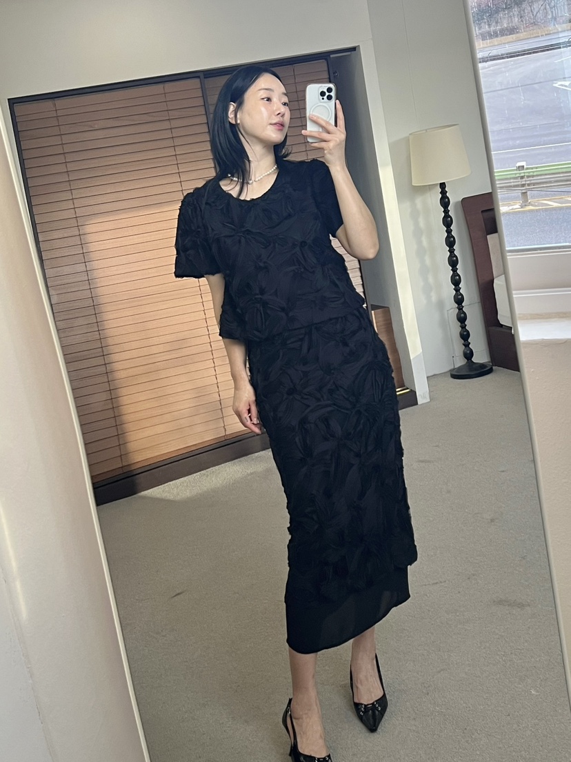 VERNI韓國直郵女士新款人氣休閑熱賣25春夏真品職業推薦長裙VERNI長裙