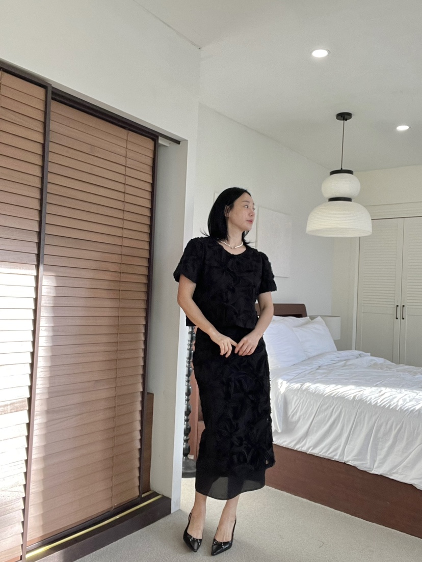 VERNI韓國直郵女士新款人氣休閑熱賣25春夏真品職業推薦長裙VERNI長裙