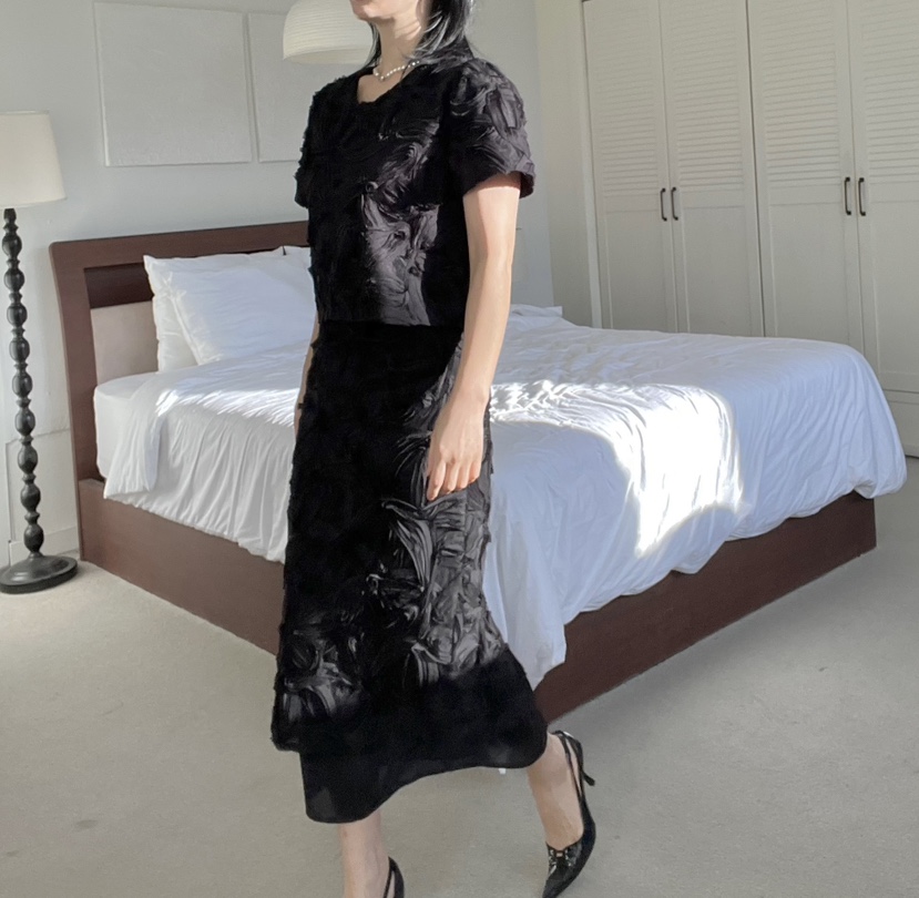 VERNI韓國直郵女士新款人氣休閑熱賣25春夏真品職業推薦長裙VERNI長裙