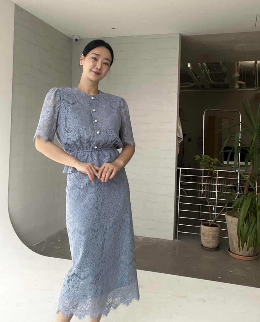 VERNI韓國代購女士新款時尚人氣25春夏職業推薦休閑熱賣長裙VERNI長裙