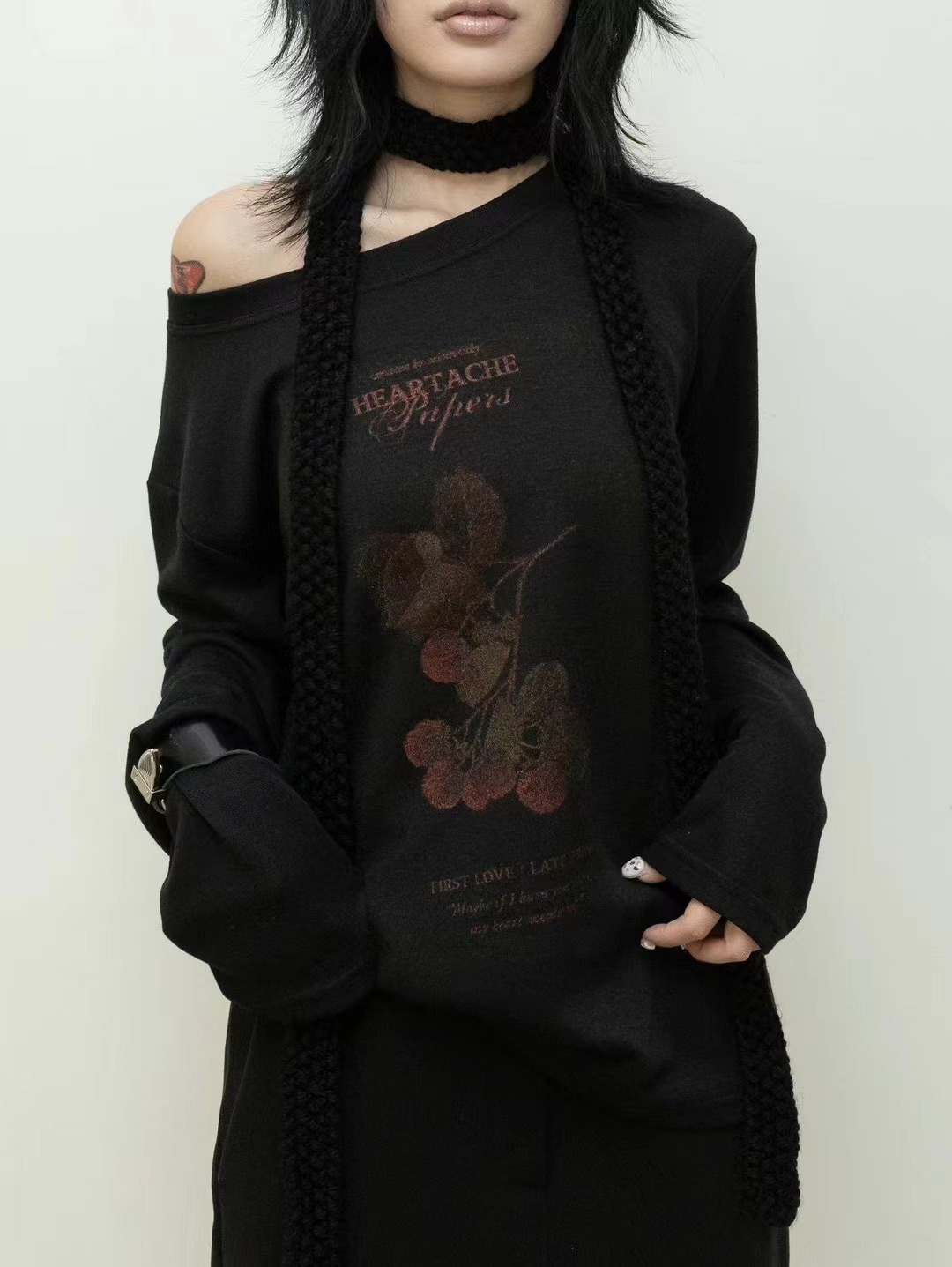 CLEVERGARDEN東大門實拍女裝新品推薦職業25春夏人氣長袖T恤CLEVERGARDEN長袖T恤圖色3