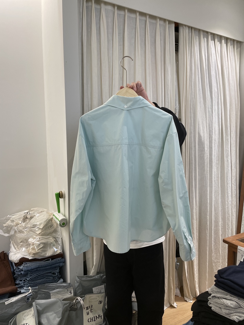 MOVENNE韓國代購女裝新款25春夏時尚推薦真品職業襯衫蕾絲衫MOVENNE襯衫/蕾絲衫