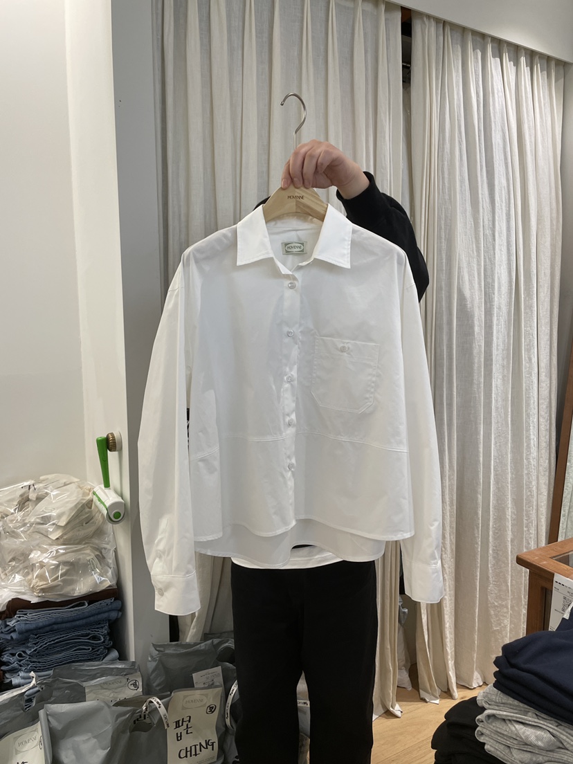 MOVENNE韓國代購女裝新款25春夏時尚推薦真品職業襯衫蕾絲衫MOVENNE襯衫/蕾絲衫圖色4