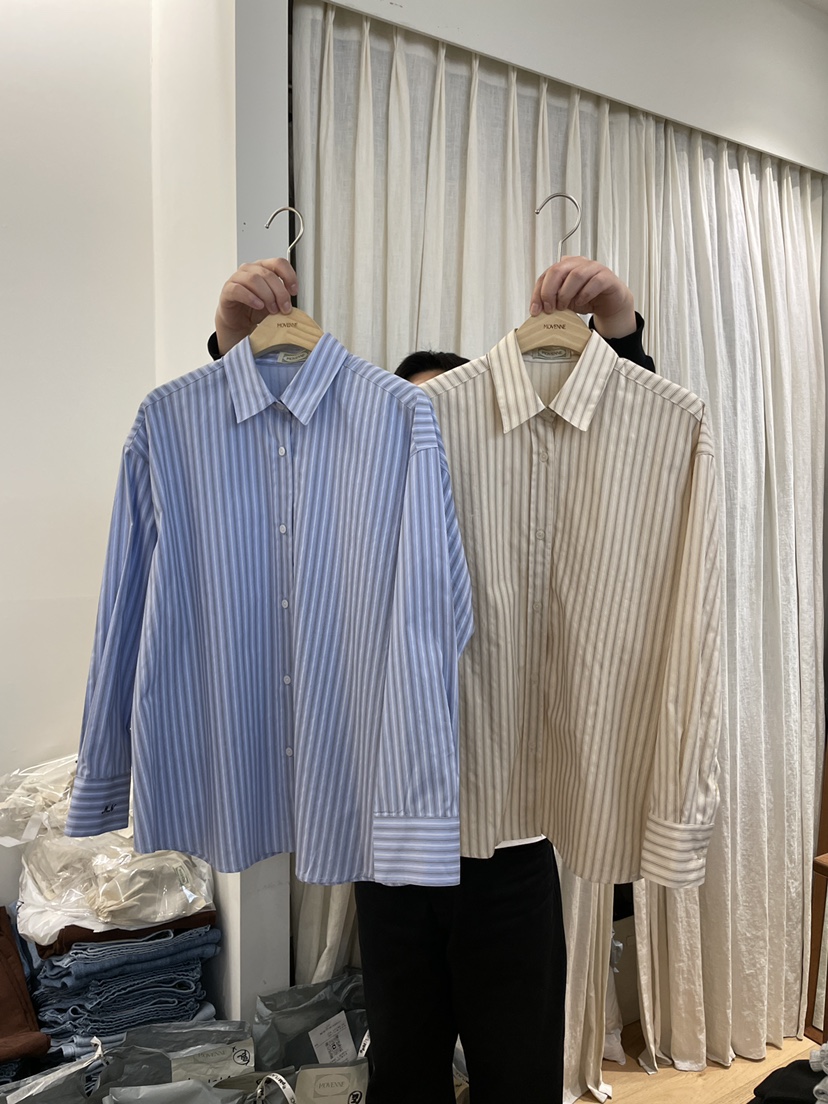 MOVENNE東大門實拍女士新品職業25春夏真品推薦時尚襯衫蕾絲衫MOVENNE襯衫/蕾絲衫