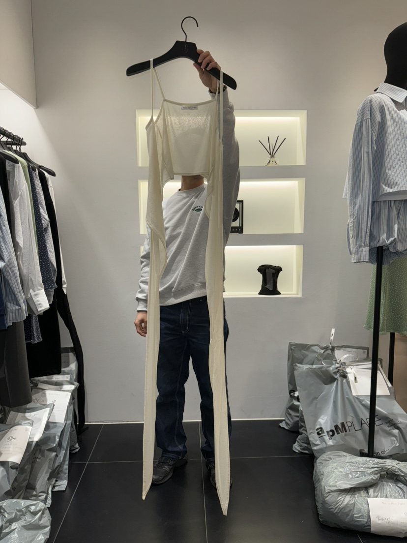NOCTURNAL VIBE韓國直郵女士新品25春夏熱賣真品人氣吊帶背心NOCTURNAL VIBE吊帶/背心圖色2