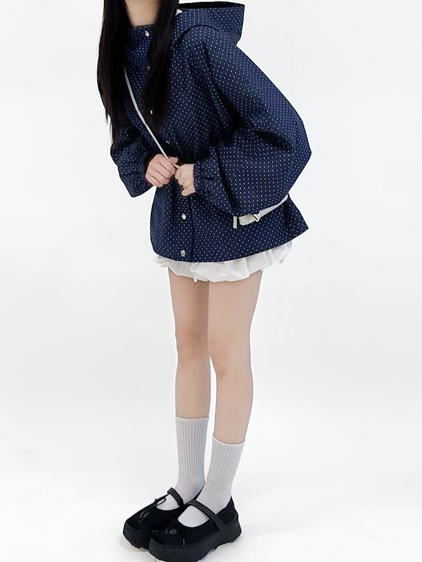 NOCTURNAL VIBE東大門實拍女裝新品時尚25春夏真品人氣夾克NOCTURNAL VIBE夾克