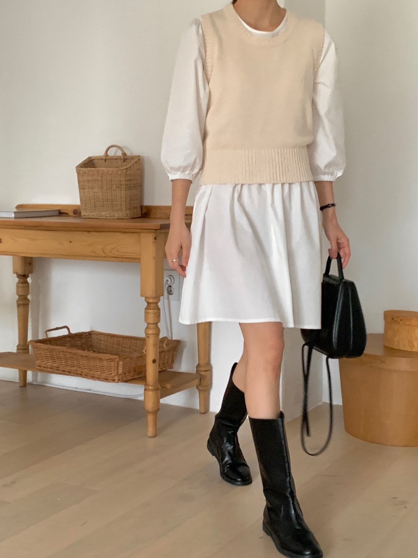 WOOD韓國直郵女裝新品真品25春夏推薦熱賣時尚職業吊帶背心WOOD吊帶/背心