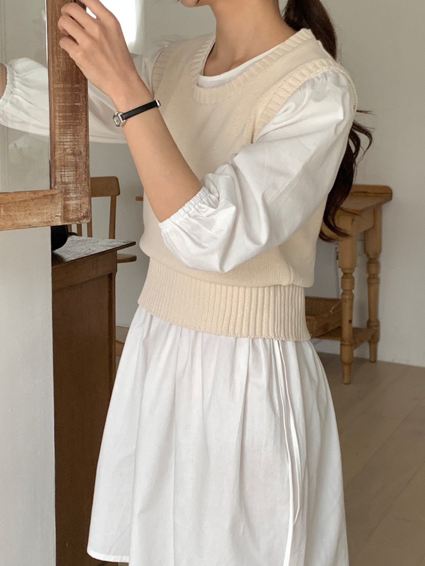 WOOD韓國直郵女裝新品真品25春夏推薦熱賣時尚職業吊帶背心WOOD吊帶/背心