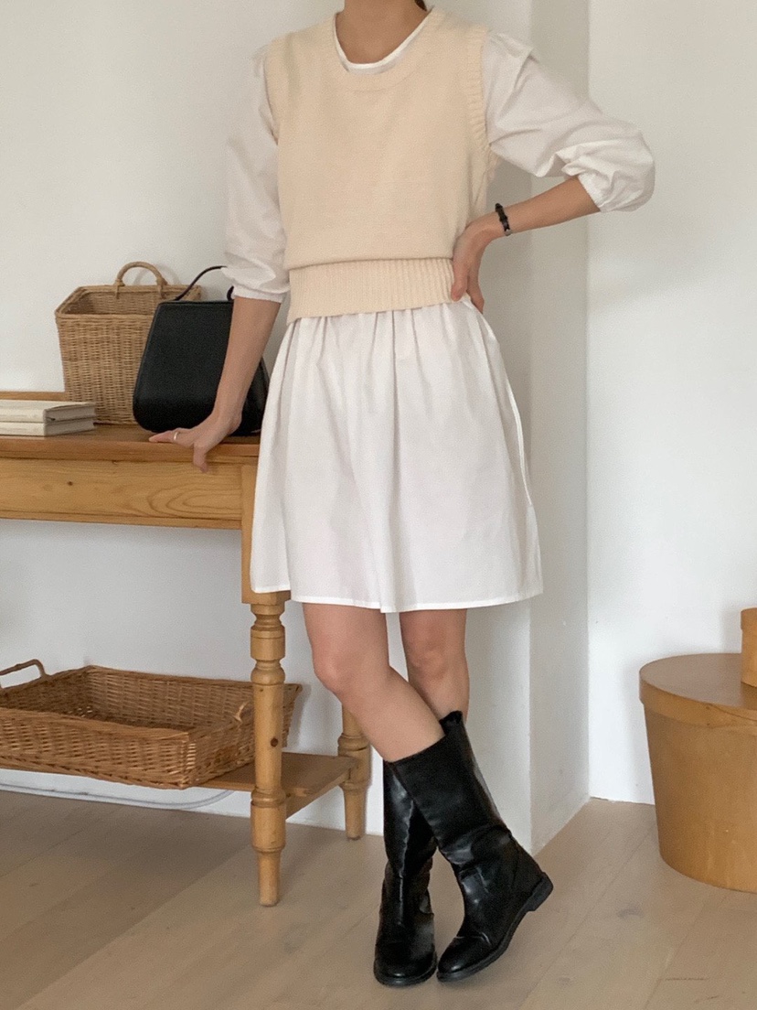 WOOD韓國直郵女裝新品真品25春夏推薦熱賣時尚職業吊帶背心WOOD吊帶/背心