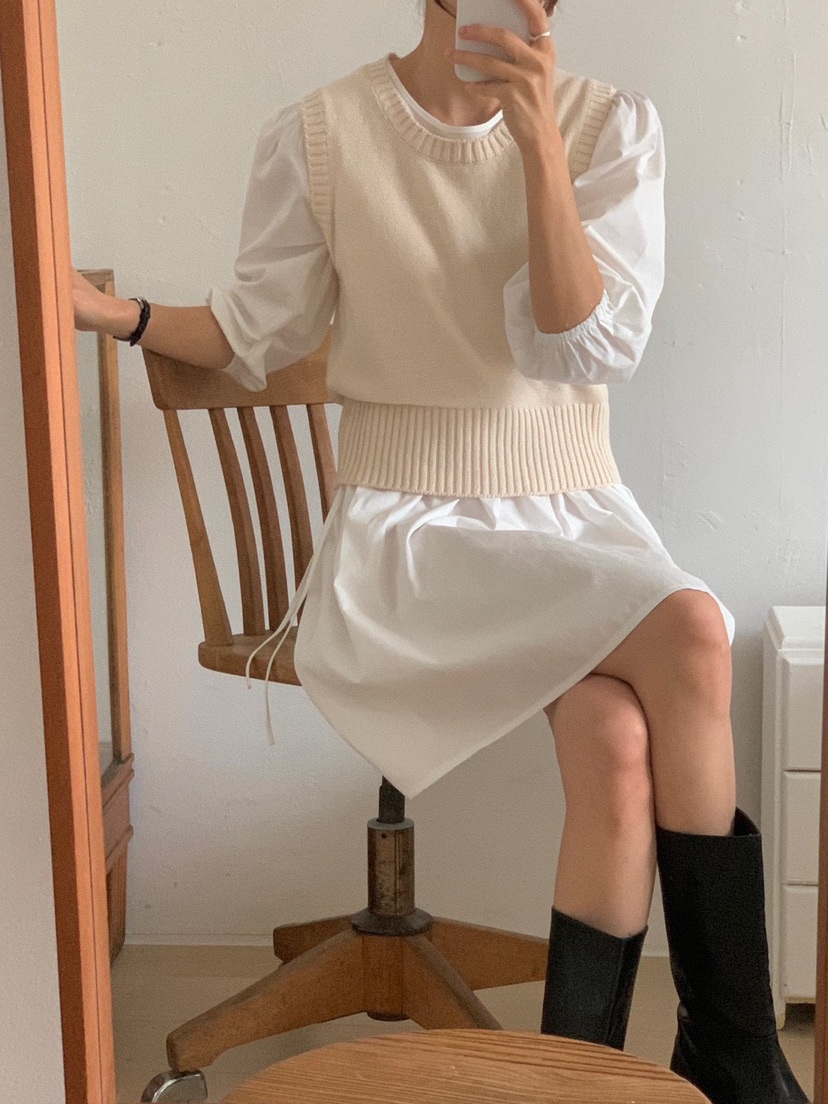 WOOD韓國直郵女裝新品真品25春夏推薦熱賣時尚職業吊帶背心WOOD吊帶/背心