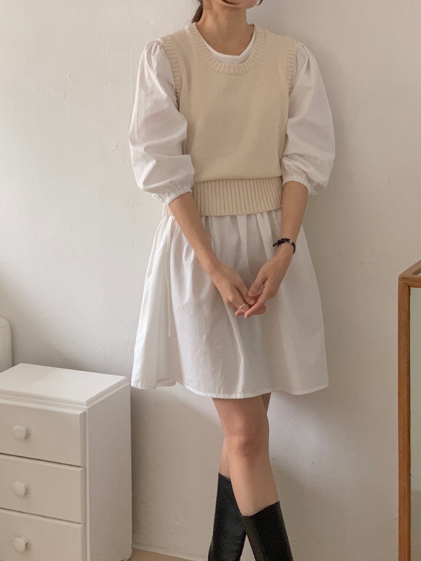 WOOD韓國直郵女裝新品真品25春夏推薦熱賣時尚職業吊帶背心WOOD吊帶/背心