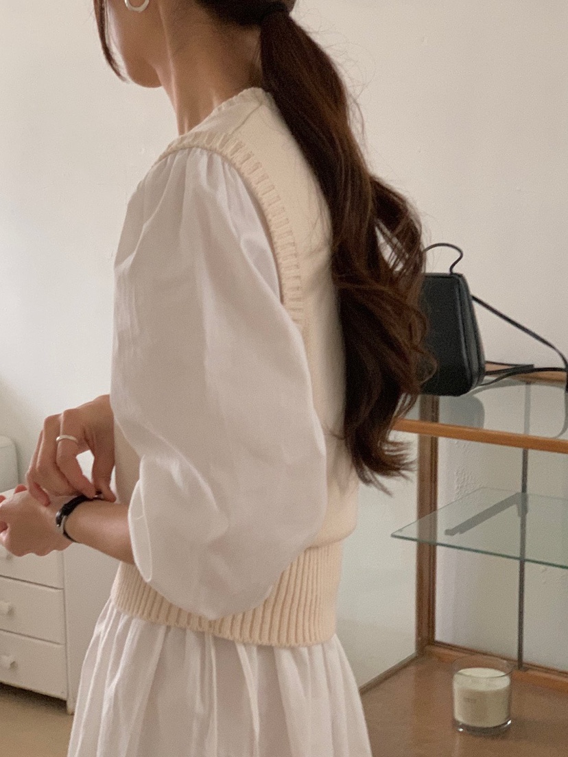 WOOD韓國直郵女裝新品真品25春夏推薦熱賣時尚職業吊帶背心WOOD吊帶/背心