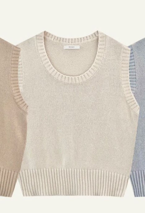 WOOD韓國直郵女裝新品真品25春夏推薦熱賣時尚職業吊帶背心WOOD吊帶/背心圖色2