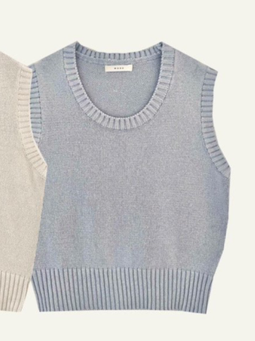 WOOD韓國直郵女裝新品真品25春夏推薦熱賣時尚職業吊帶背心WOOD吊帶/背心圖色3