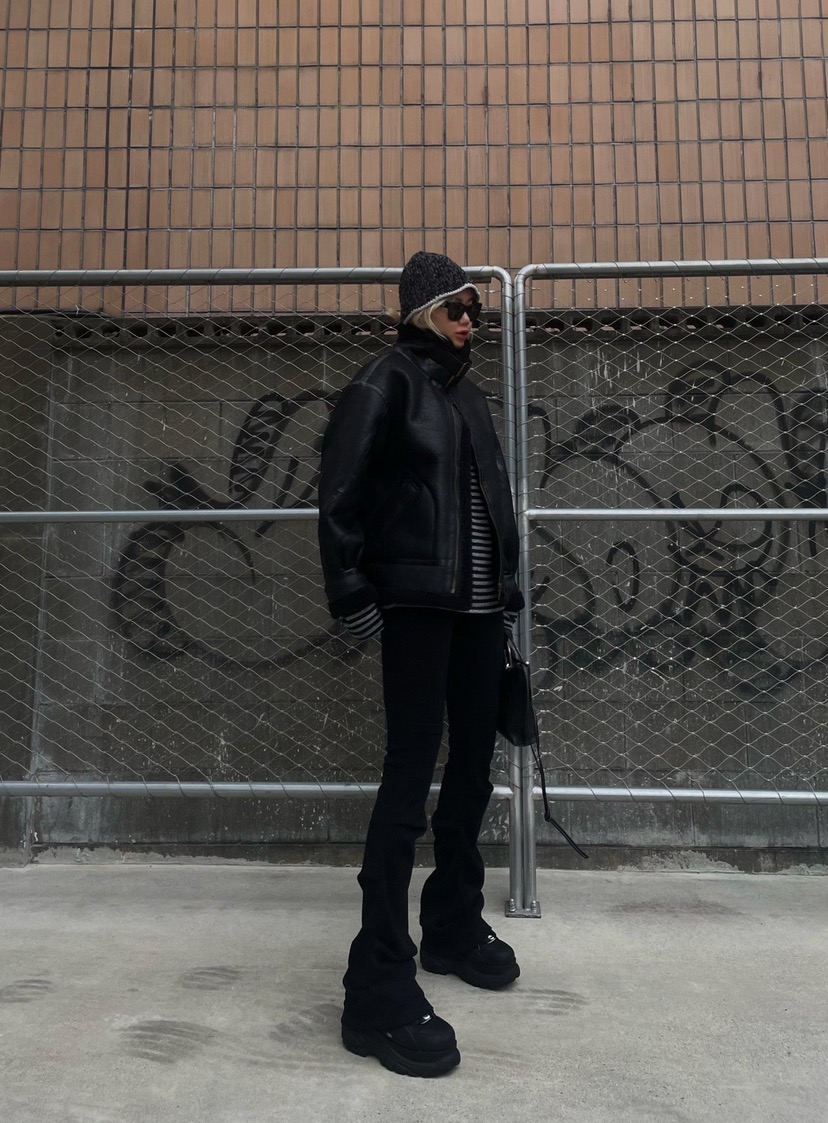ABBEYLEE韓國代購女士新品休閑25春夏熱賣推薦人氣時尚夾克ABBEYLEE夾克
