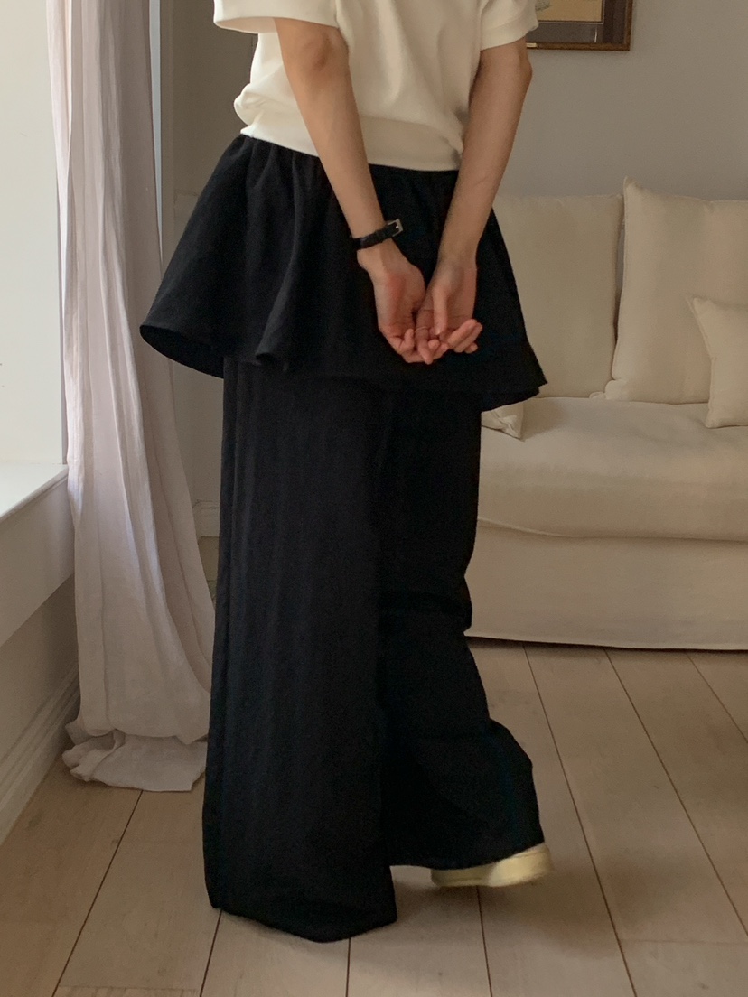 GOYOU韓國直郵東大門實拍女裝新款休閑推薦職業25春夏熱賣裙褲de goyou裙褲