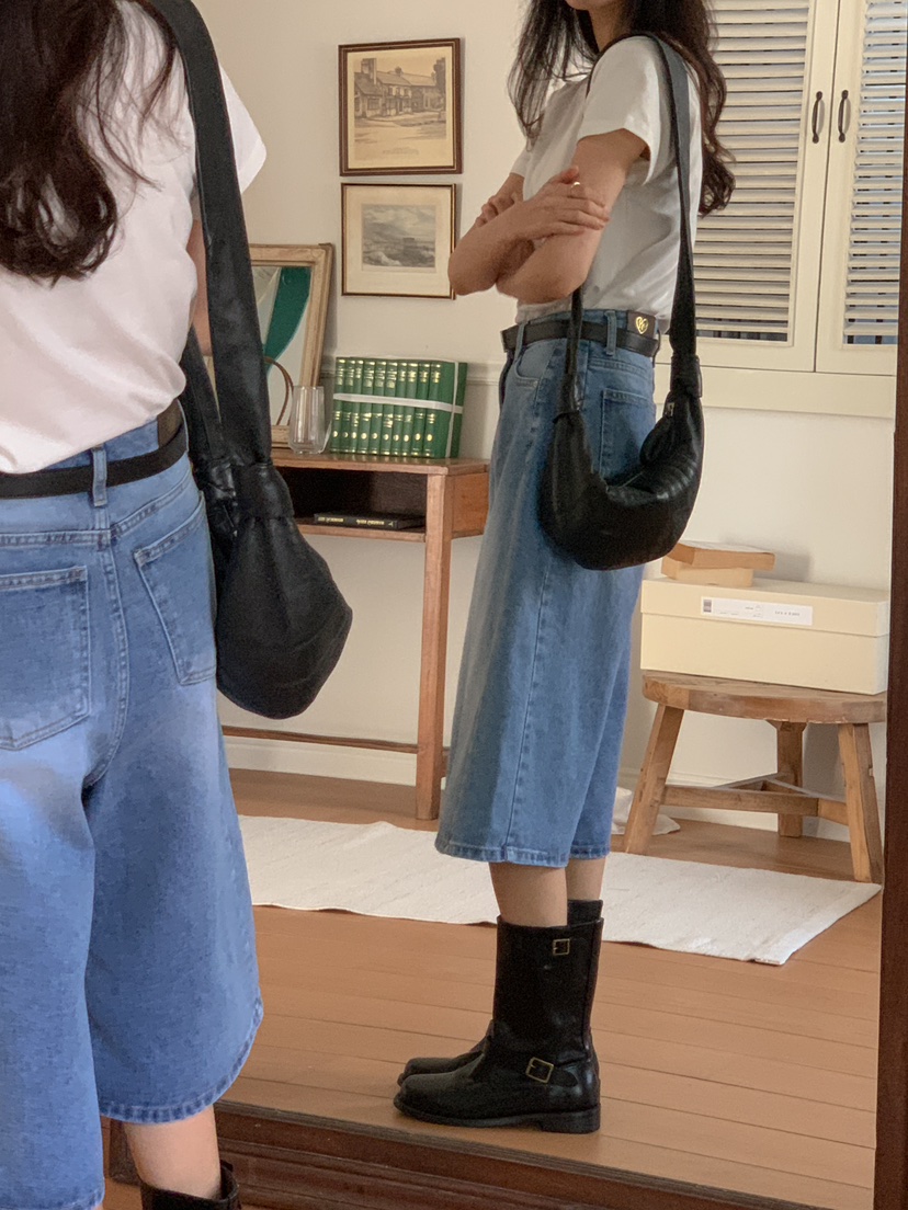 GOYOU韓國直郵女裝新款職業25春夏真品休閑人氣推薦熱賣牛仔褲WATER MELON牛仔褲