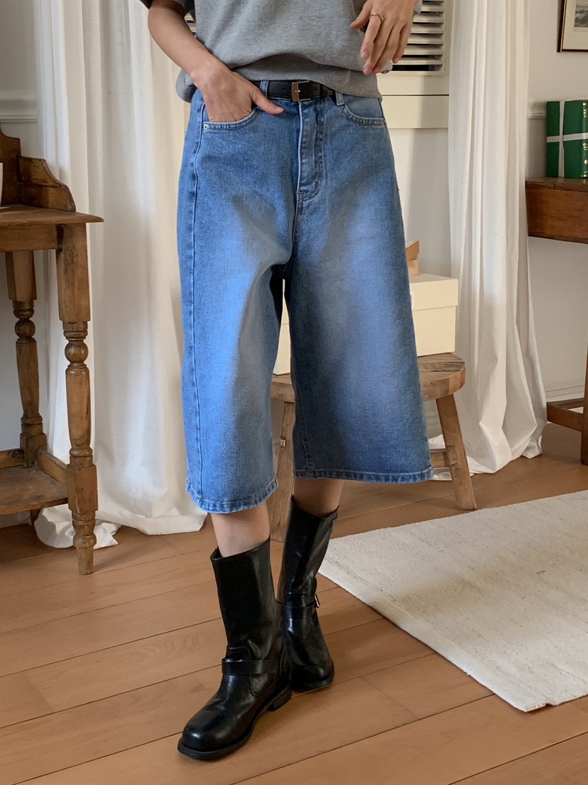 GOYOU韓國直郵女裝新款職業25春夏真品休閑人氣推薦熱賣牛仔褲WATER MELON牛仔褲