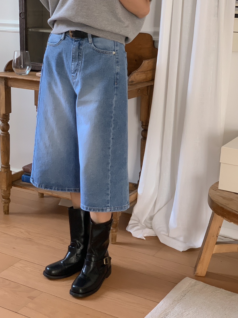 GOYOU韓國直郵女裝新款職業25春夏真品休閑人氣推薦熱賣牛仔褲WATER MELON牛仔褲