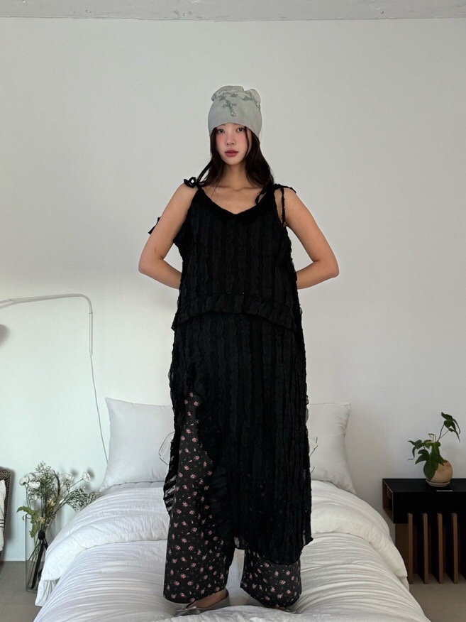 MAISONDEGLORY韓國直郵女裝新品時尚職業推薦休閑人氣連衣裙絨MAISON DE GLORY連衣裙圖色2