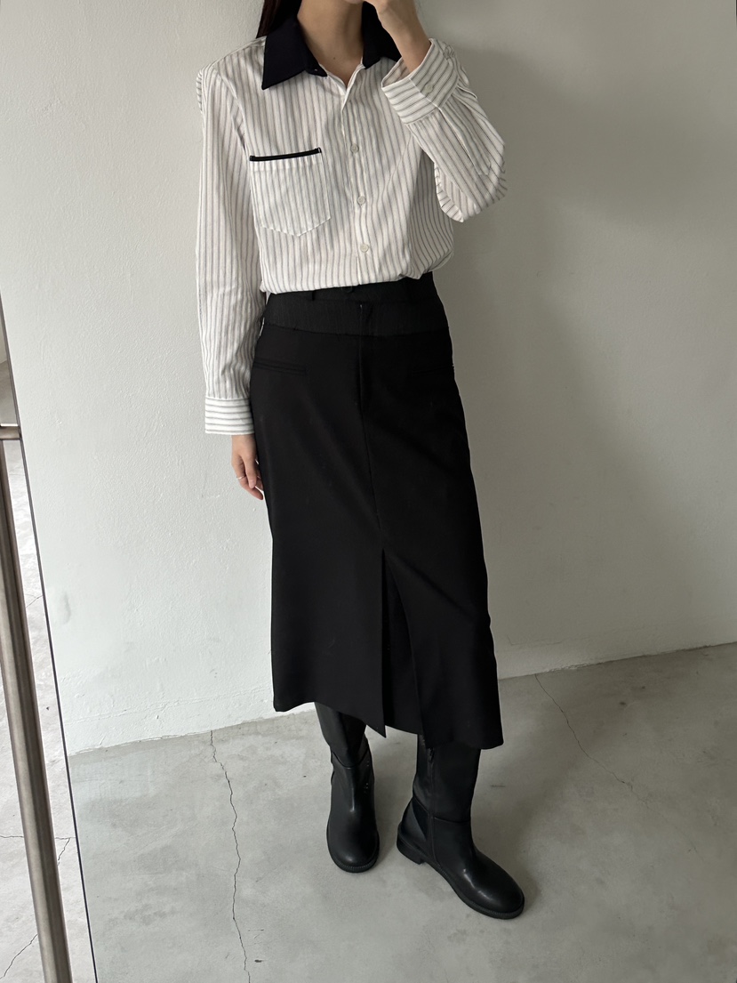 MUSE-P韓國直郵東大門代購女裝新款人氣休閑職業半身裙中短裙MUSE-P半身裙/中短裙