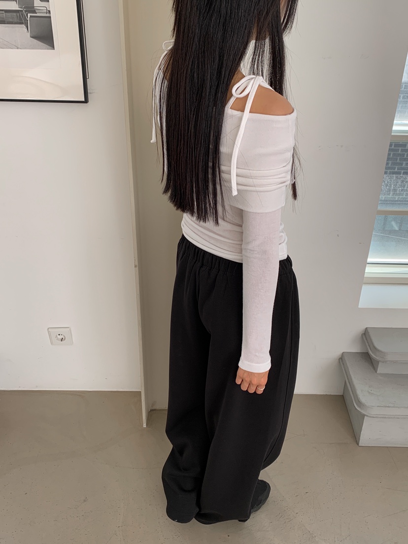 GOYOU韓國直郵女裝新款人氣真品25春夏職業休閑推薦長袖T恤de goyou長袖T恤