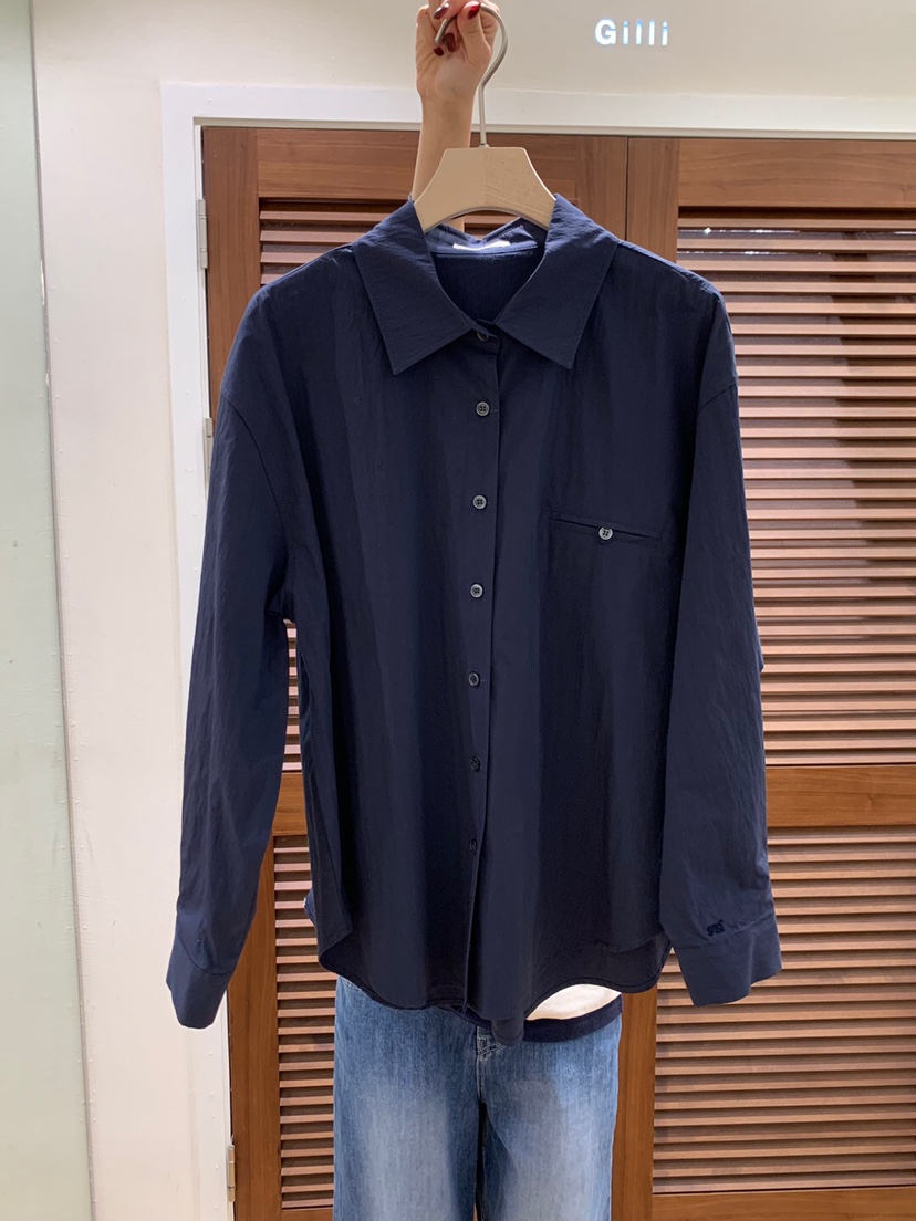 GILLI韓國直郵東大門代購女裝新款真品25春夏熱賣襯衫蕾絲衫GILLI襯衫/蕾絲衫圖色3