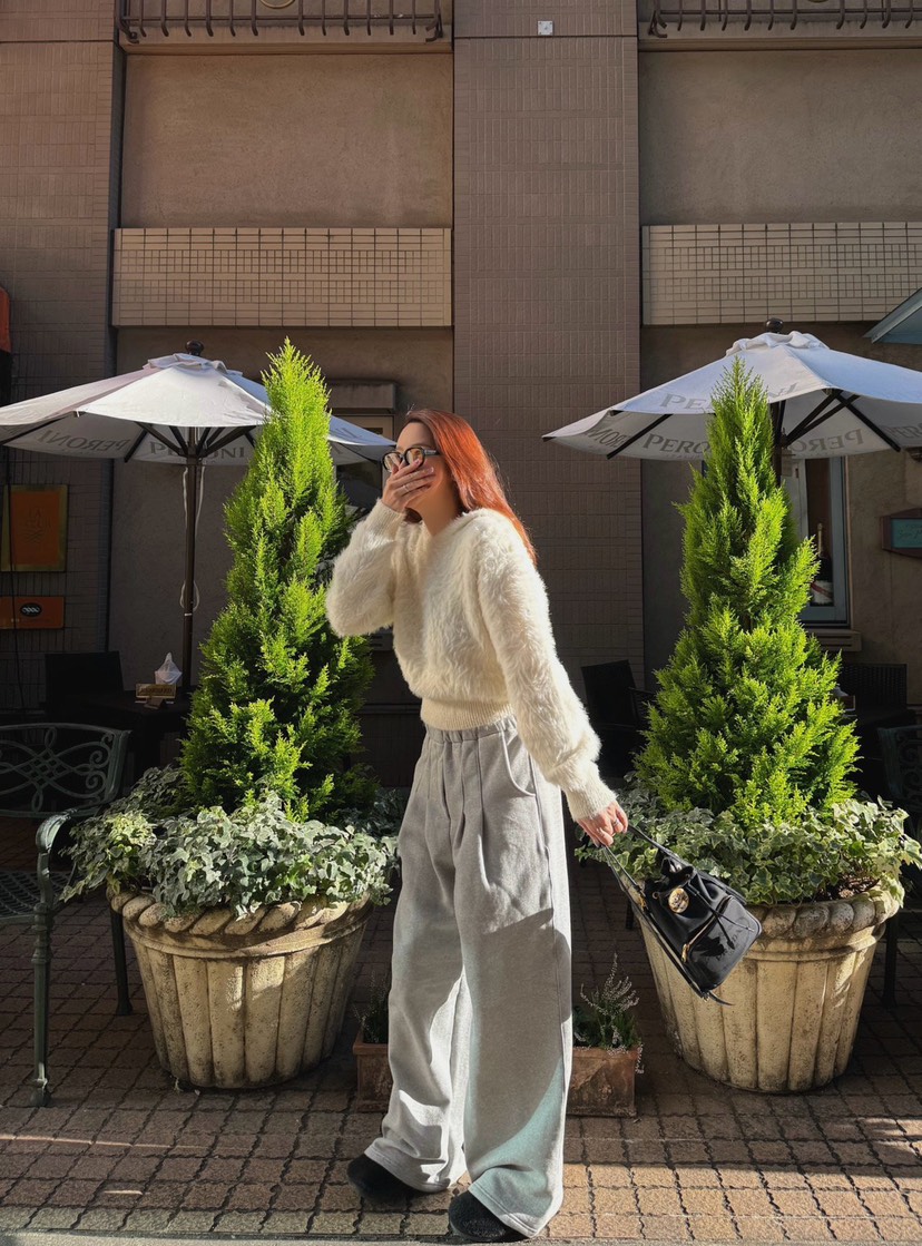 ABBEYLEE韓國直郵女裝新品真品時尚25春夏人氣休閑推薦休閑褲ABBEYLEE休閑褲