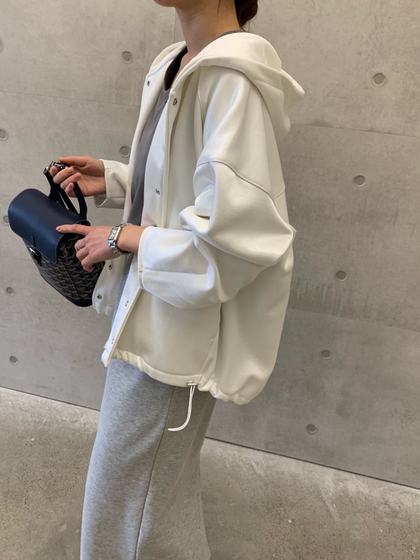 COBALT BLUE韓國直郵東大門實拍女裝新品時尚夾克拉鏈連帽COBALT BLUE夾克