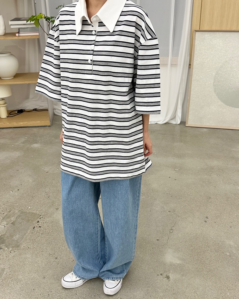 BUT韓國直郵東大門代購女裝新品真品熱賣時尚人氣25春夏T恤buttonT恤