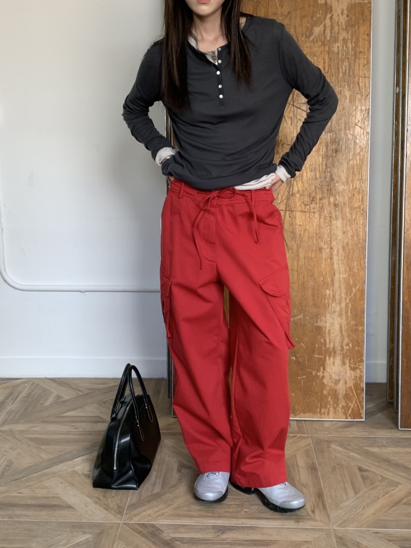 VAARA韓國直郵女裝新款真品25春夏人氣休閑熱賣職業時尚休閑褲VAARA休閑褲