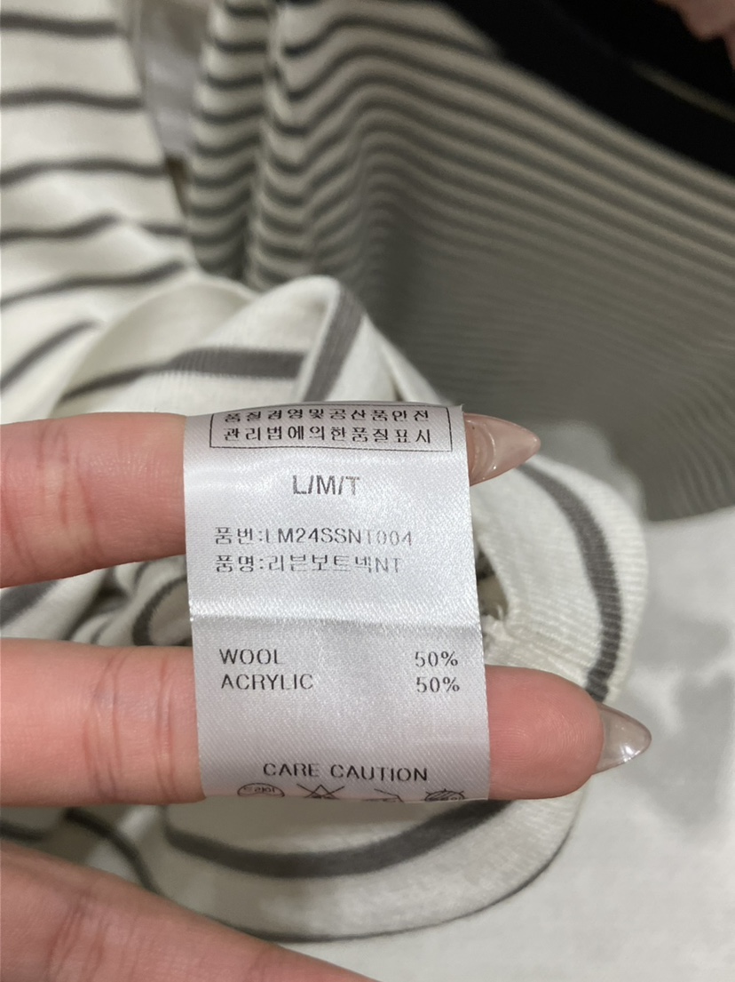 LMT（SAND LIMITED）韓國直郵東大門代購女裝新款25春夏長袖T恤LMT/SAND LIMITED長袖T恤