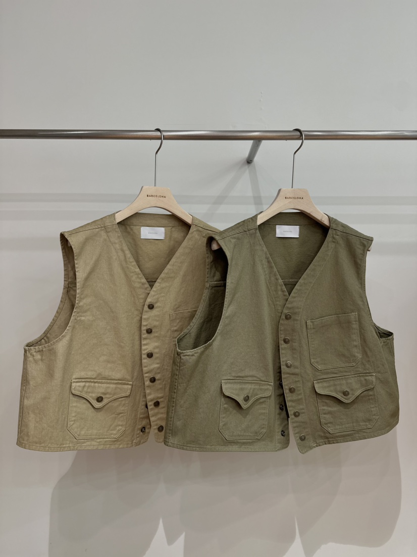 BARCELONA韓國直郵女裝新品25春夏時尚真品休閑人氣職業馬甲BARCE LONA馬甲