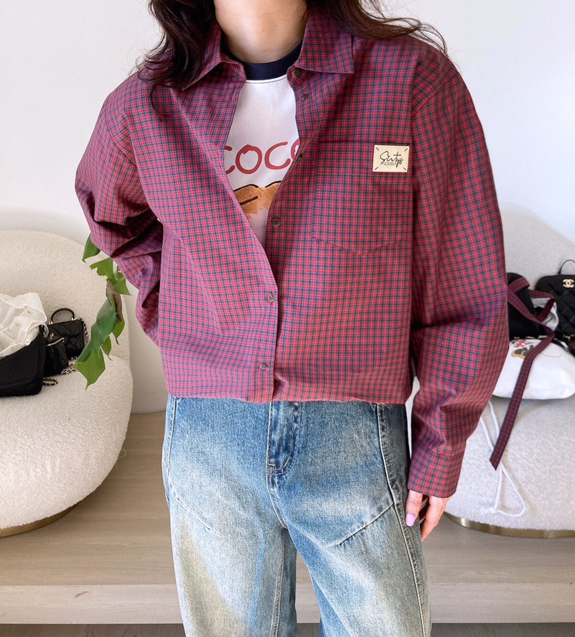 HANNA-A韓國直郵女裝新品推薦真品熱賣職業25春夏襯衫蕾絲衫HANNA-A襯衫/蕾絲衫