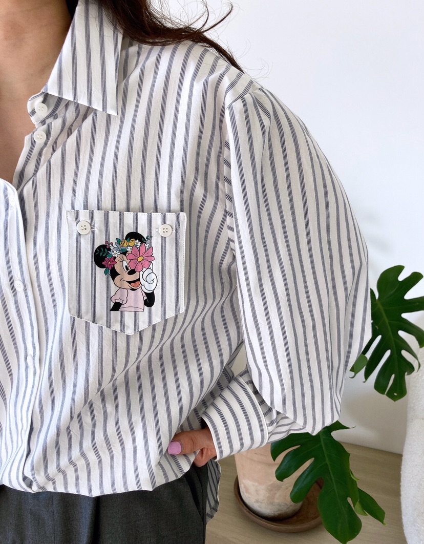 HANNA-A韓國直郵女裝新款人氣真品推薦熱賣休閑襯衫蕾絲衫HANNA-A襯衫/蕾絲衫