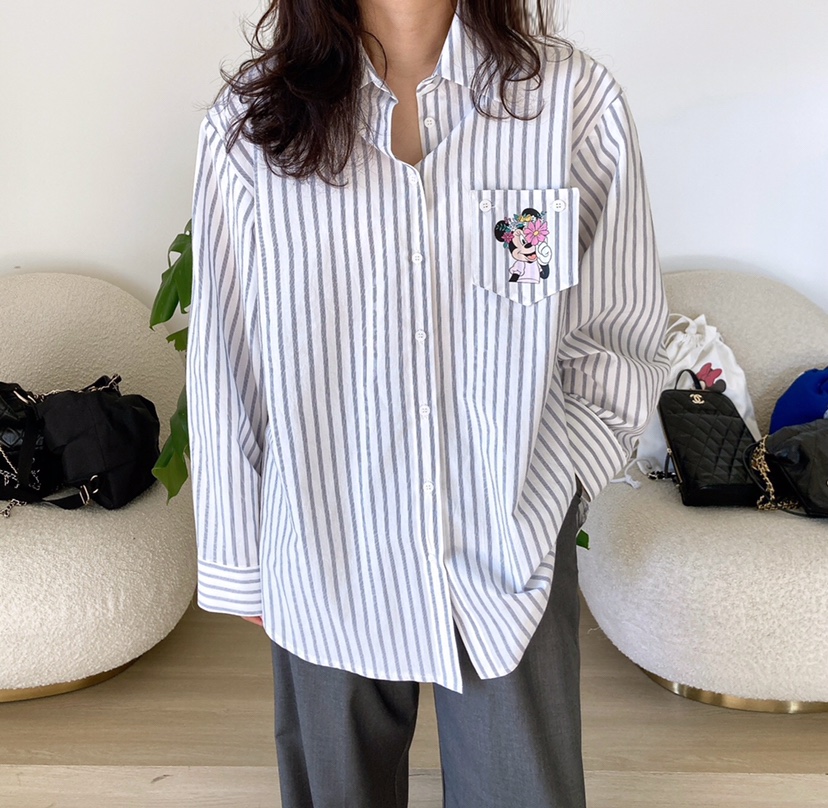 HANNA-A韓國直郵女裝新款人氣真品推薦熱賣休閑襯衫蕾絲衫HANNA-A襯衫/蕾絲衫