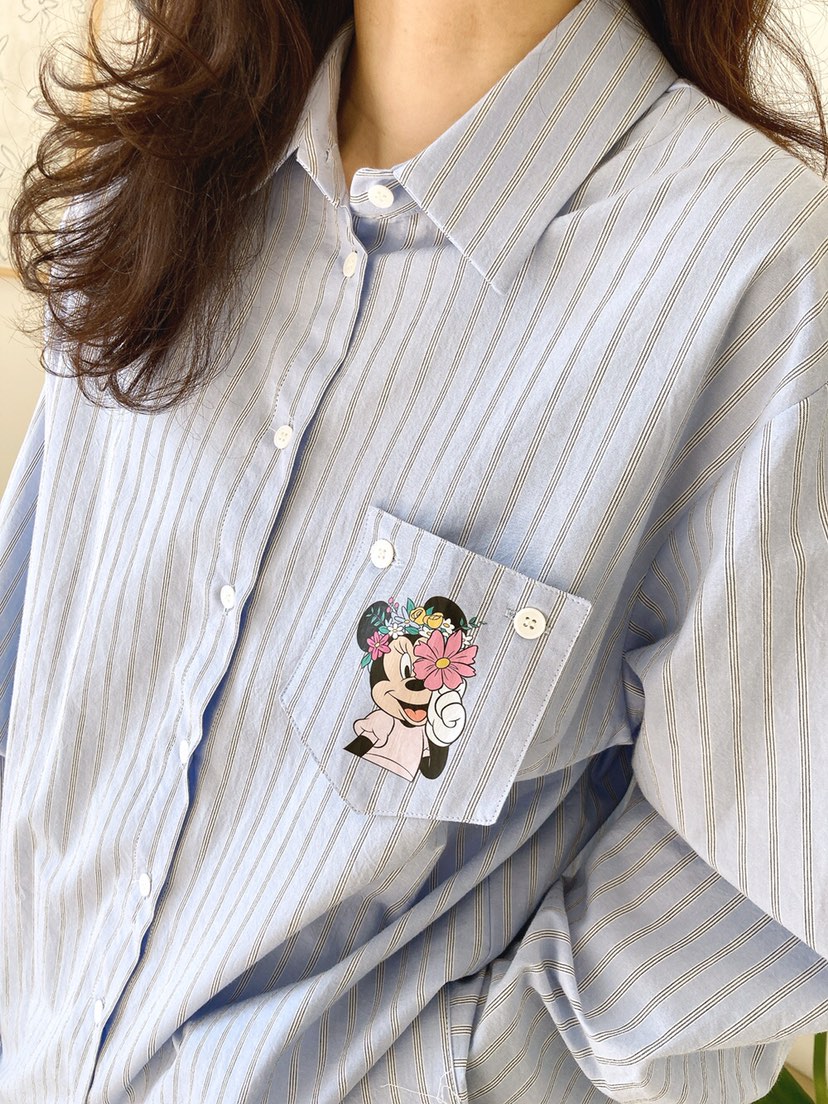 HANNA-A韓國直郵女裝新款人氣真品推薦熱賣休閑襯衫蕾絲衫HANNA-A襯衫/蕾絲衫