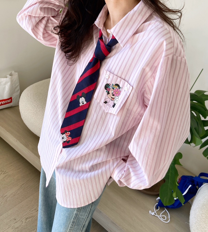 HANNA-A韓國直郵女裝新款人氣真品推薦熱賣休閑襯衫蕾絲衫HANNA-A襯衫/蕾絲衫