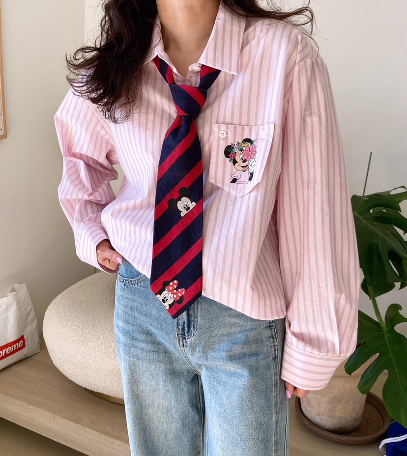 HANNA-A韓國直郵女裝新款人氣真品推薦熱賣休閑襯衫蕾絲衫HANNA-A襯衫/蕾絲衫圖色2