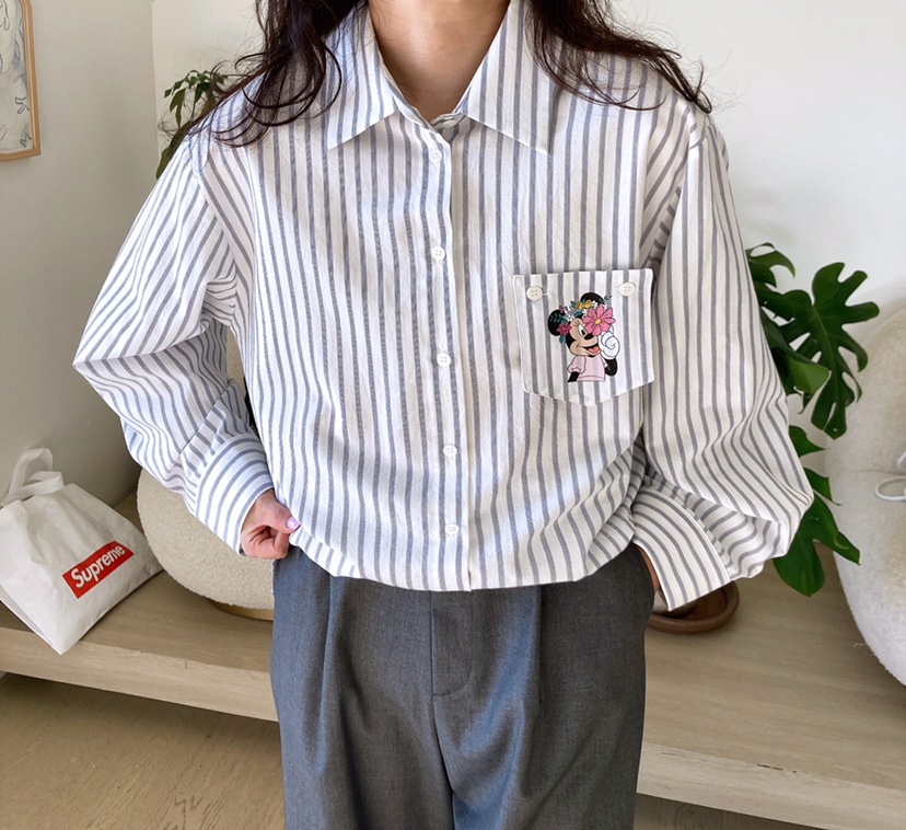 HANNA-A韓國直郵女裝新款人氣真品推薦熱賣休閑襯衫蕾絲衫HANNA-A襯衫/蕾絲衫圖色3