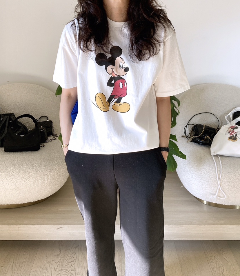 HANNA-A韓國直郵東大門代購女裝新款熱賣25春夏休閑職業T恤HANNAT恤